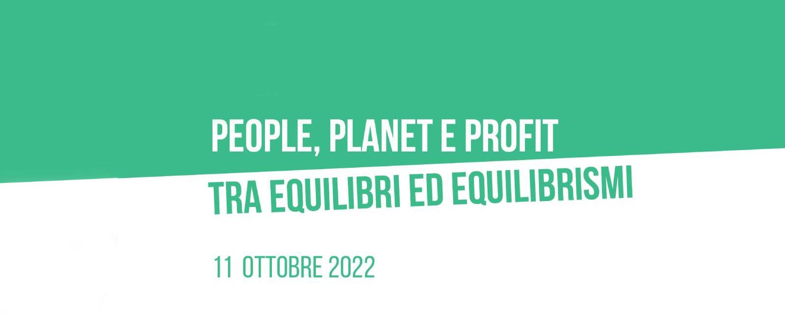 People, Planet e Profit: tra equilibri ed equilibrismi